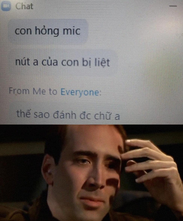 Nam sinh học online báo hư mic để trốn trả bài, giây sau bị cô bóc phốt bằng một câu nghe mà quê không biết để đâu cho hết-1