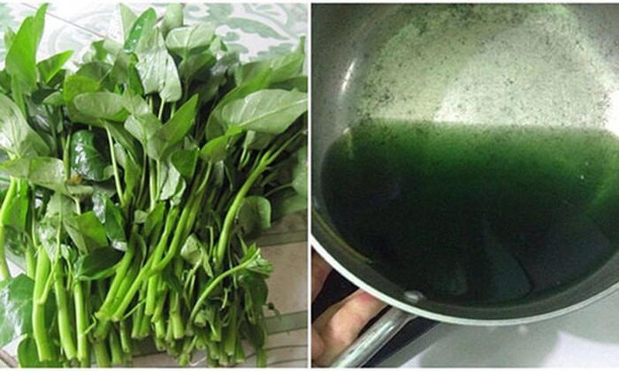 Bếp trưởng chia sẻ cách nhìn để biết rau muống có bị ngâm hoá chất hay không-3