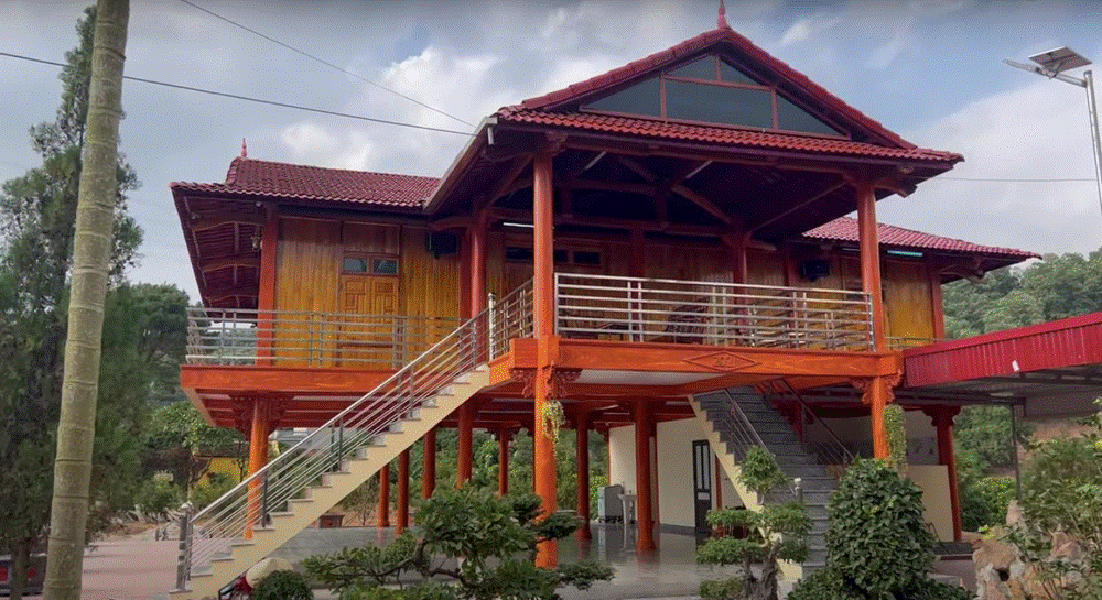 Mạc Văn Khoa giới thiệu căn nhà hơn 300 m2 bề thế, xây cho bố mẹ ở quê nhà-3