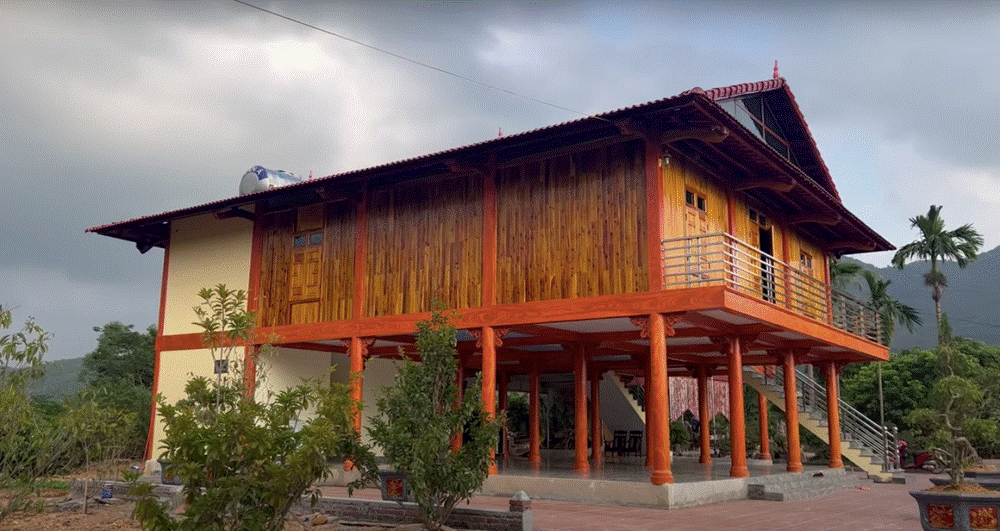 Mạc Văn Khoa giới thiệu căn nhà hơn 300 m2 bề thế, xây cho bố mẹ ở quê nhà-4