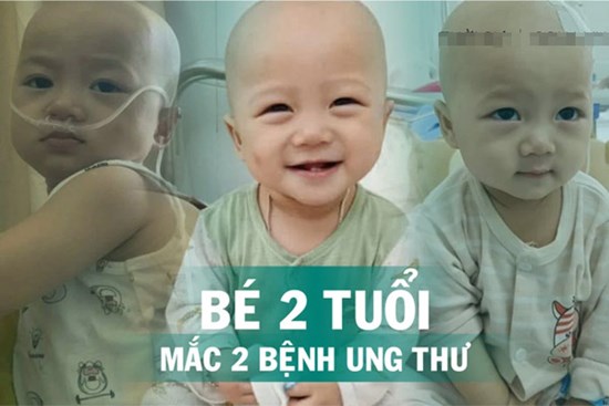 Bố bé 2 tuổi mắc 2 bệnh ung thư, bập bẹ nói con chết: 'Bằng mọi giá sẽ cứu con tới cùng'