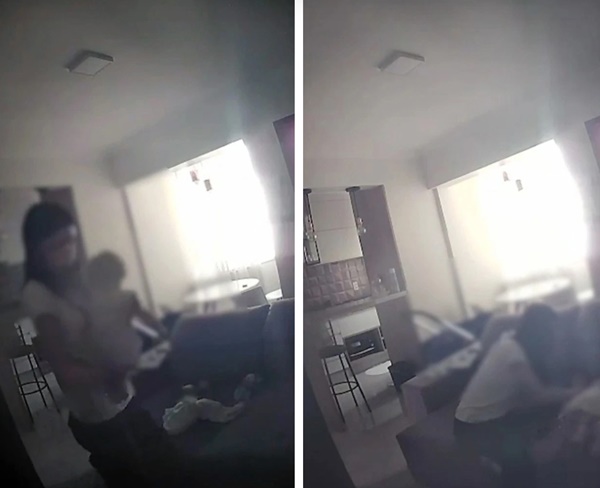 Thuê bảo mẫu trông con 5 tháng tuổi, mẹ chết lặng thấy cảnh trên camera, sợ hãi đến mức phải tự nhốt mình trong phòng tắm-1