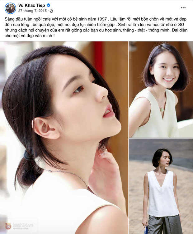 Hải Tú được ông trùm săn chân dài nhận xét sau 1 buổi đi cafe: Lâu lắm rồi mới bồn chồn về một vẻ đẹp đến nao lòng-1