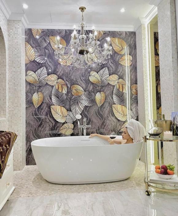 Sau vài góc ảnh nhá hàng, Hương Giang chính thức khoe ngóc ngách xịn xò bên trong biệt thự triệu đô-7