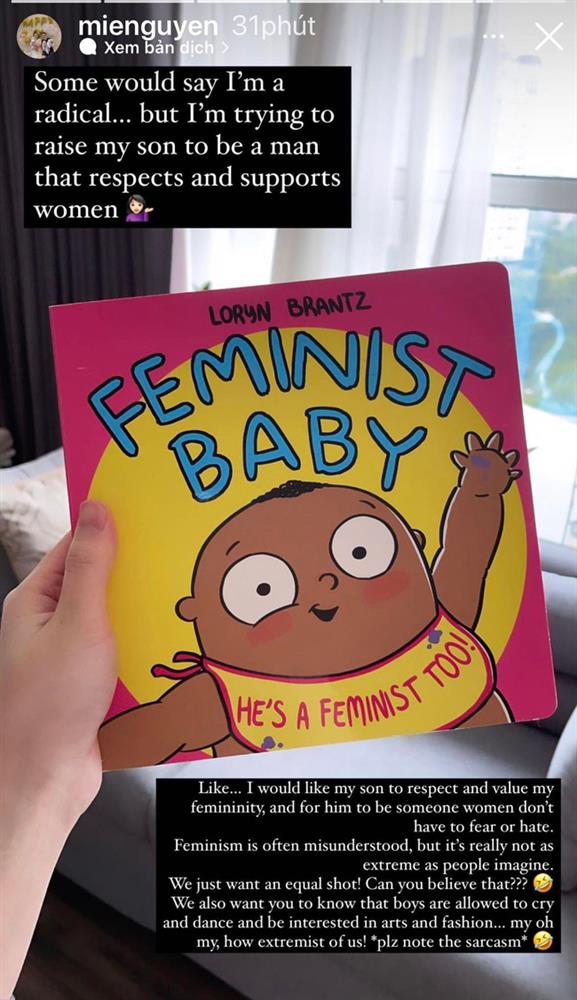 Hot mom Hà Nội cho con trai mặc đồ màu hồng, nói lý do tiết lộ luôn quan điểm dạy con rất đáng để suy ngẫm-2