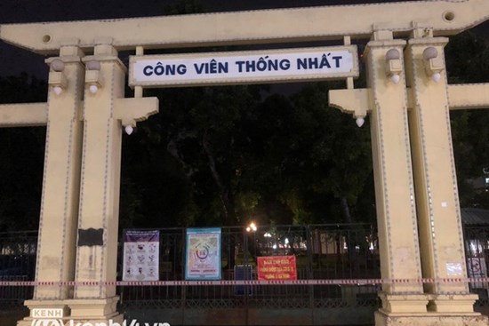 Hà Nội: Tạm phong tỏa công viên Thống Nhất sau khi ghi nhận bảo vệ mắc Covid-19