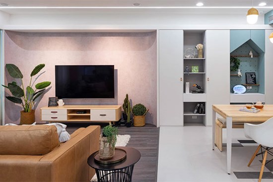 Chắc chắn khi nhìn vào căn hộ này bạn sẽ không thể tin được là nó có diện tích chỉ 48m²