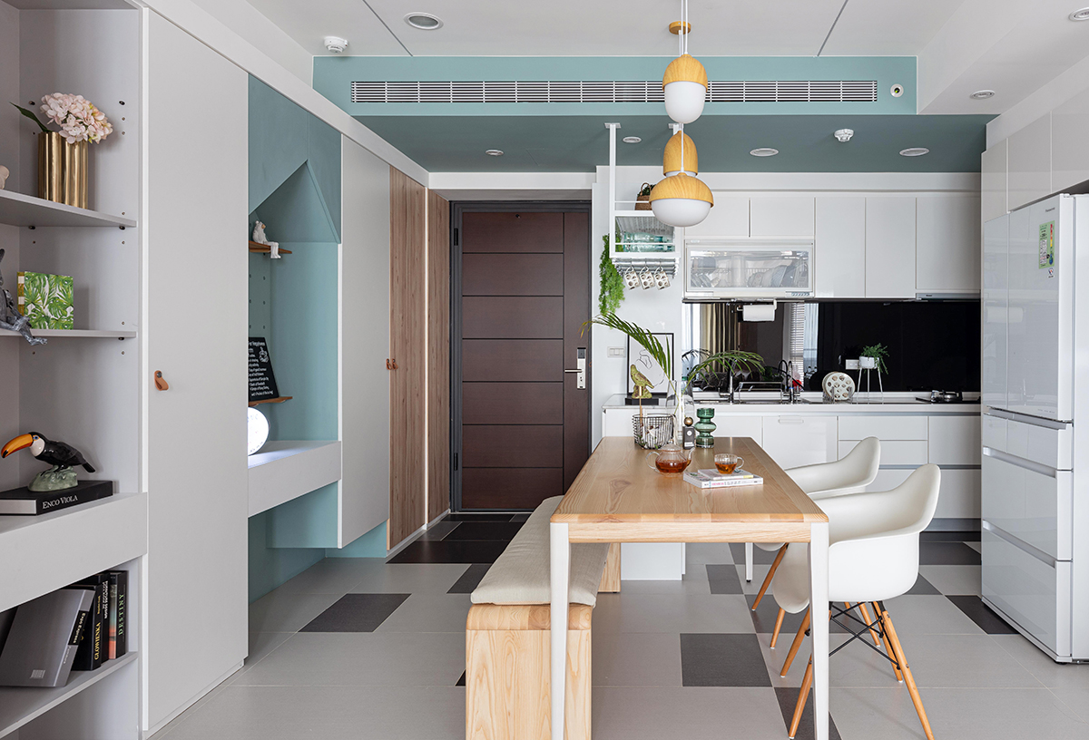 Chắc chắn khi nhìn vào căn hộ này bạn sẽ không thể tin được là nó có diện tích chỉ 48m²-3