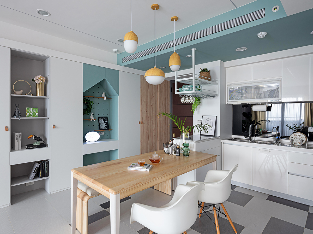 Chắc chắn khi nhìn vào căn hộ này bạn sẽ không thể tin được là nó có diện tích chỉ 48m²-4