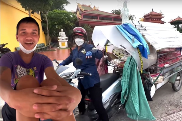 Hoa hậu ve chai U50 vẫn sơn móng tay đỏ chót, nhặt rác nuôi chồng tật nguyền-9