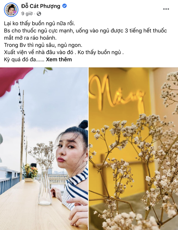 Phải nhập viện cấp cứu giữa đêm không người chăm sóc, tình hình sức khoẻ Cát Phượng hiện ra sao?-1