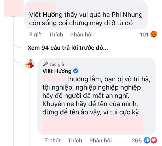 NS Việt Hương đáp căng antifan, nguyên nhân có liên quan đến đồng nghiệp quá cố-1