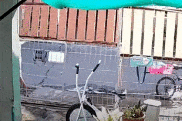 Video: Cổng sắt bật tung đè lên người phụ nữ khi đang sửa chữa