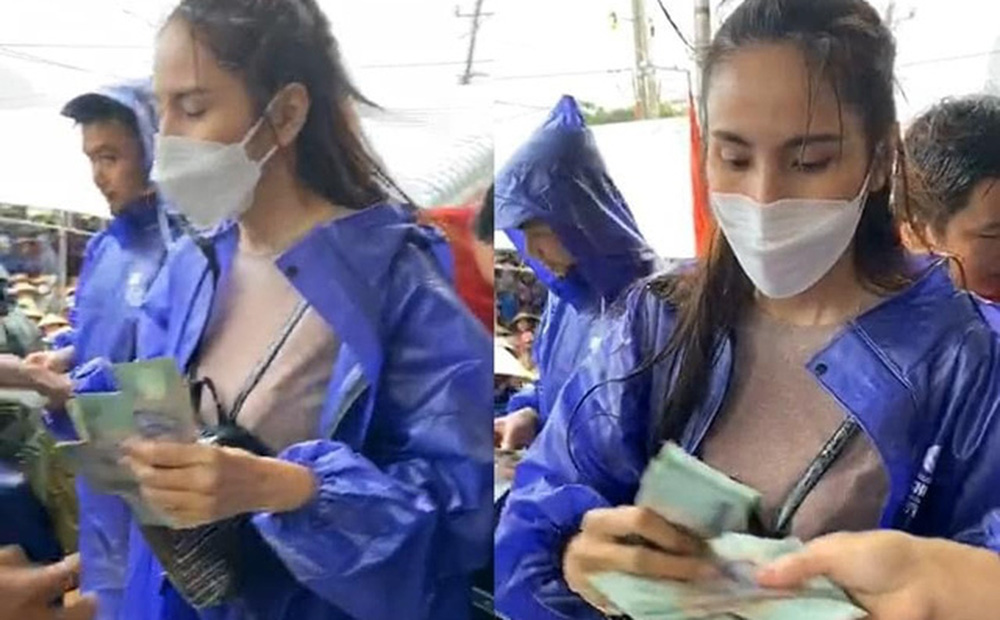 Thuỷ Tiên trao tiền không đồng nhất từ 500 nghìn đến 5 triệu, người dân Quảng Trị nói gì?-1