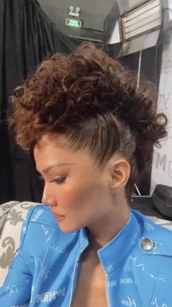 Kiểu tóc mào gà của H’Hen Niê được nhận xét giống Đan Trường-2