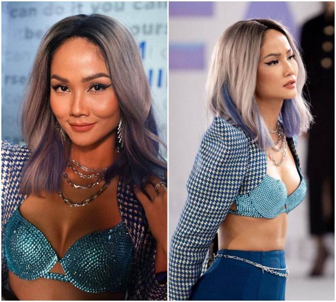 Kiểu tóc mào gà của H’Hen Niê được nhận xét giống Đan Trường-9