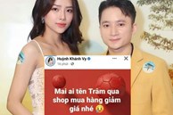 Vợ Phan Mạnh Quỳnh châm ngòi tranh cãi khi 'tham chiến' drama trà xanh: Ai tên Trâm qua shop giảm giá, tên Tú không bán!