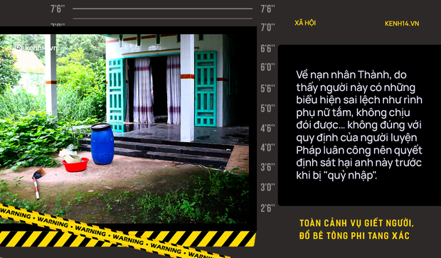 Những tình tiết ghê rợn vụ giết người, đổ bê tông phi tang xác ở Bình Dương do mâu thuẫn trong lúc tu luyện giáo phái lạ-11