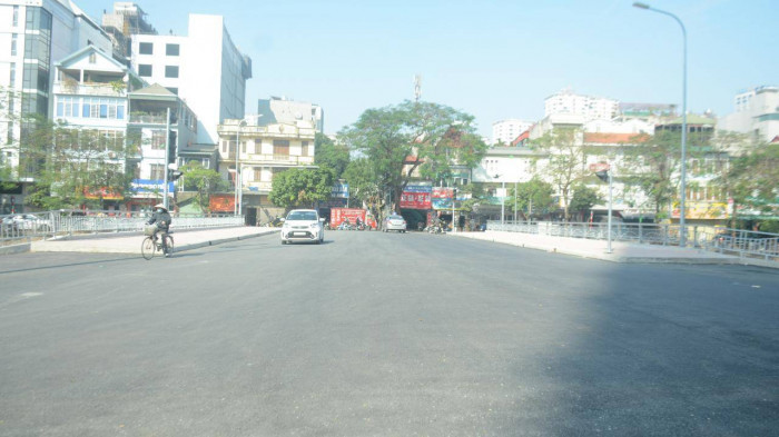 Ngắm cây cầu gần 38 tỷ qua sông Tô Lịch nối 2 quận ở Hà Nội-3