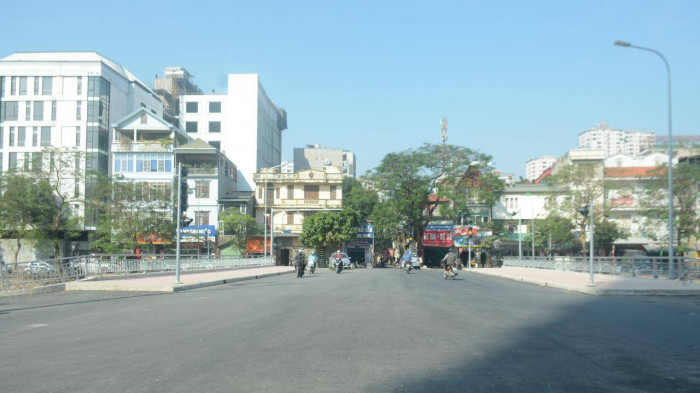 Ngắm cây cầu gần 38 tỷ qua sông Tô Lịch nối 2 quận ở Hà Nội-9