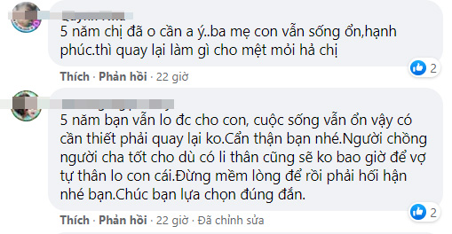 Sau 5 năm ly thân biệt vô âm tín, chồng bỗng quay về xin hàn gắn và bù đắp cho 3 mẹ con khiến tôi hoang mang-6