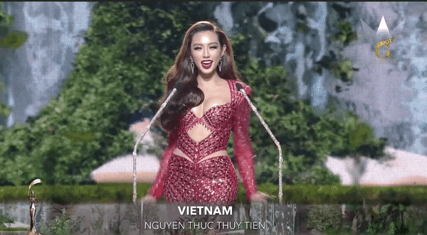 Bán kết Miss Grand 2021: Thuỳ Tiên khoe visual đỉnh và hô Việt Nam” cực ấn tượng, có nàng hậu suýt té!-6