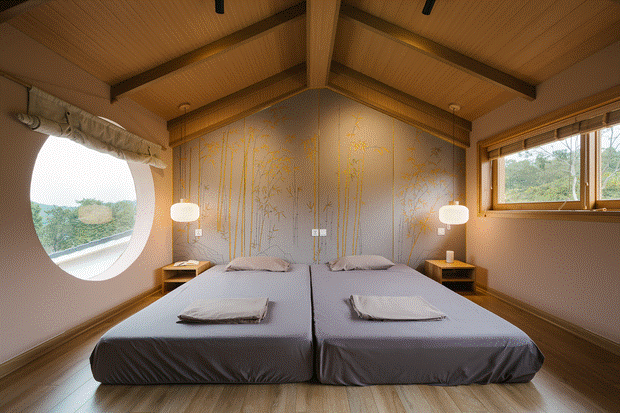 Vợ chồng KTS trốn phố về Ba Vì xây biệt thự nghỉ dưỡng kiểu Nhật trên mảnh đất rộng 500m2-15