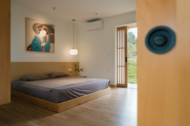 Vợ chồng KTS trốn phố về Ba Vì xây biệt thự nghỉ dưỡng kiểu Nhật trên mảnh đất rộng 500m2-17