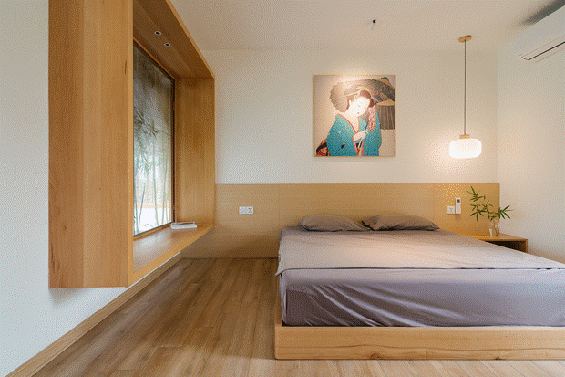 Vợ chồng KTS trốn phố về Ba Vì xây biệt thự nghỉ dưỡng kiểu Nhật trên mảnh đất rộng 500m2-18