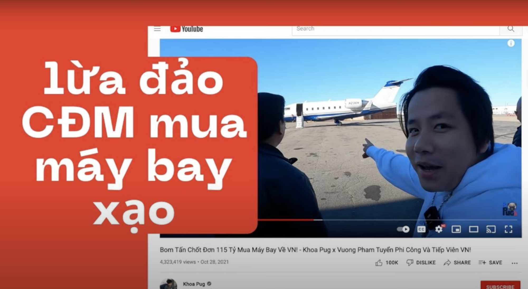 Biến chồng biến: Khoa Pug bị tố lừa đảo trong vụ mua máy bay 115 tỷ cùng Vương Phạm-3