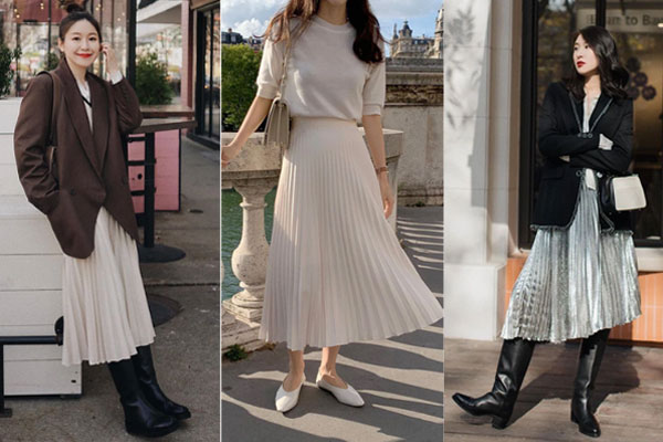 Ghim ngay 4 cách diện chân váy + boots để vóc dáng không bị dìm thậm tệ-14