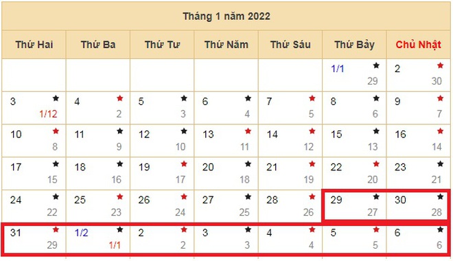 Chốt đề xuất lịch nghỉ Tết Nguyên đán Nhâm Dần năm 2022-2