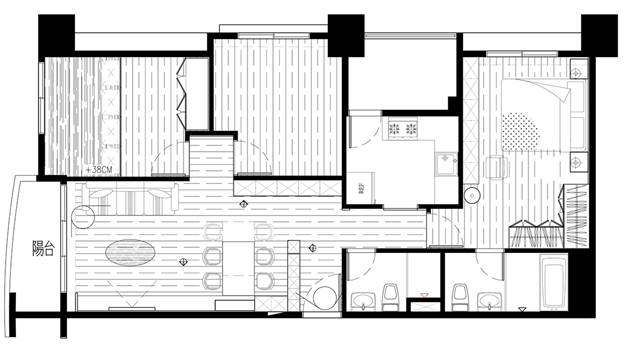 Một thiết kế yên tĩnh cả về không gian và thời gian, cho gia chủ cuộc sống thoải mái, không áp lực-2