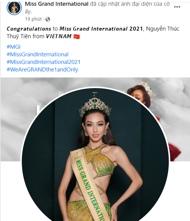 Quá tự hào: Fanpage Miss Grand đổi ảnh đại diện, nhan sắc Việt một bước thăng hạng tầm quốc tế!-2