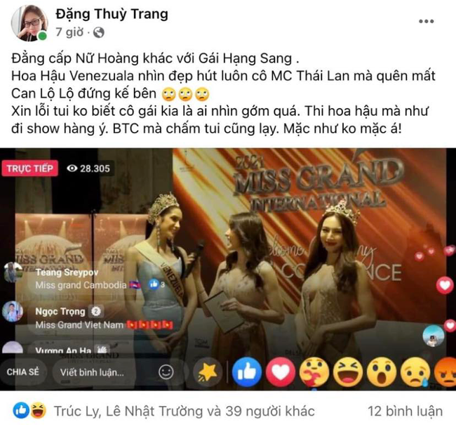 Chị gái Hoa hậu Đặng Thu Thảo liên tục xúc phạm, tố Thùy Tiên mua giải, quỵt nợ rồi ăn mặc như gái hạng sang-4