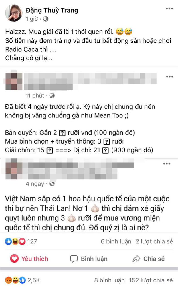 Chị gái Hoa hậu Đặng Thu Thảo liên tục xúc phạm, tố Thùy Tiên mua giải, quỵt nợ rồi ăn mặc như gái hạng sang-1