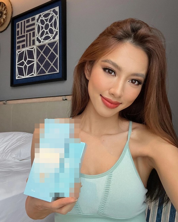 Hoa hậu Thùy Tiên mặt mộc gây bất ngờ, chăm da thế nào mà đỉnh thế?-7