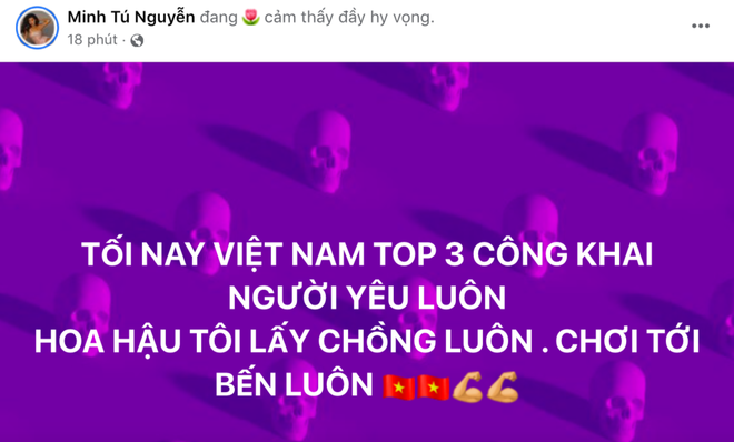 Tới công chuyện: Vừa mới đăng quang, Thuỳ Tiên từ Thái đã nhắn cho Minh Tú 7 chữ, nhắc luôn 1 điều hệ trọng!-1