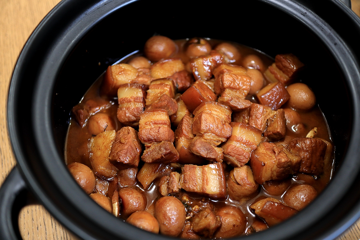 Kho thịt cho loại nước đặc biệt này, thịt thơm, không tanh, chín mềm-12