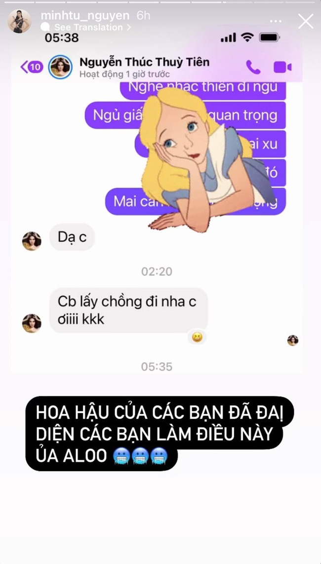 Vừa đăng quang, Thùy Tiên đã yêu cầu Minh Tú thực hiện lời hứa này-1