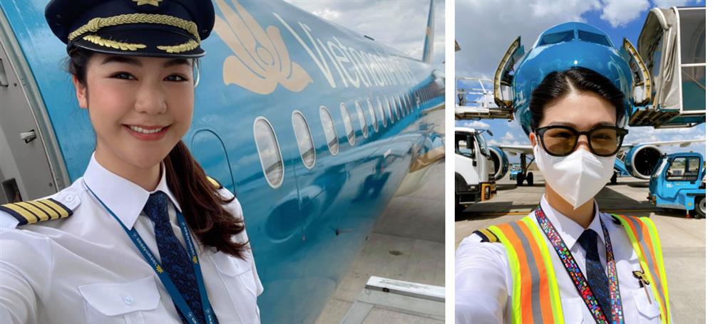 Nữ cơ trưởng đầu tiên của Việt Nam - Huỳnh Lý Đông Phương xuất hiện với nhan sắc như được tua ngược” sau thời gian im ắng-3