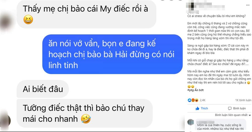 Kế hoạch sau cưới vì chưa muốn có con vội, nàng dâu tức nghẹn họng khi đọc được tin nhắn của chị họ gửi cho chồng mình-1