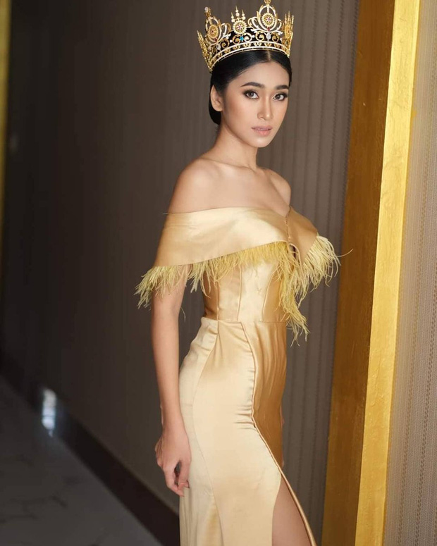 Hoa hậu Campuchia chơi xấu” Thùy Tiên ở Miss Grand là ai? Mẫu 23 tuổi ngực khủng, bảng kinh nghiệm thi Hoa hậu gây choáng-1