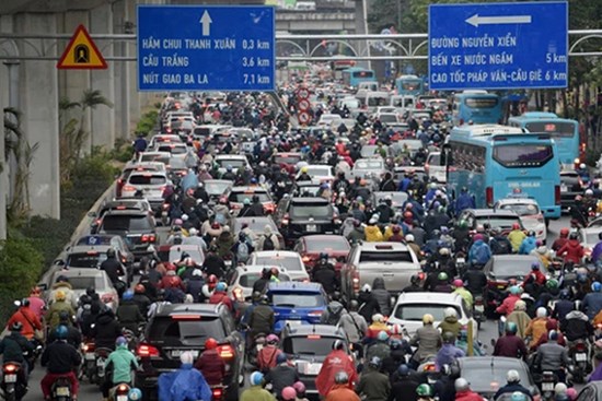 Hà Nội nghiên cứu cấm xe máy tại các quận sau năm 2025