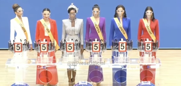 Khán giả Campuchia chỉ ra Thuỳ Tiên đã có ám hiệu đăng quang Hoa hậu Hoà bình 2021 từ màn quay xổ số, xem lại netizen nổi da gà!-1