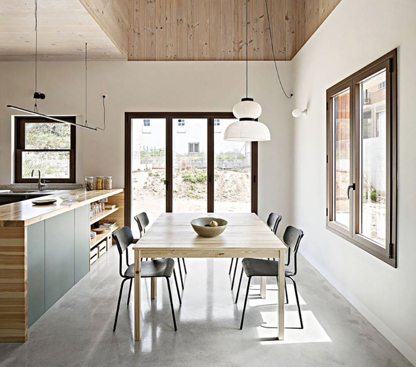 Ngôi nhà 3 tầng độc lập theo phong cách đồng quê, bề ngoài thì dung dị nhưng bên trong lại đa năng-6