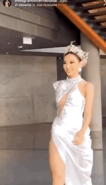 Thuỳ Tiên đổi layout xuất hiện ngày thứ 4 sau đăng quang, lộ dấu hiệu sức khoẻ đáng lo?-2