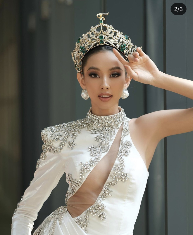 Thuỳ Tiên đổi layout xuất hiện ngày thứ 4 sau đăng quang, lộ dấu hiệu sức khoẻ đáng lo?-5