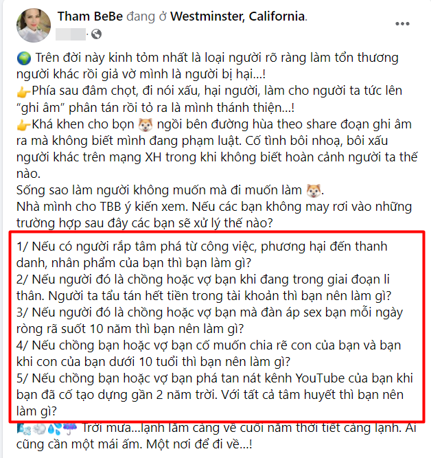 Hoàng Anh Gạo nếp gạo tẻ bị chồng của bạn diễn tố là người thứ 3, có cả ghi âm làm bằng chứng?-4