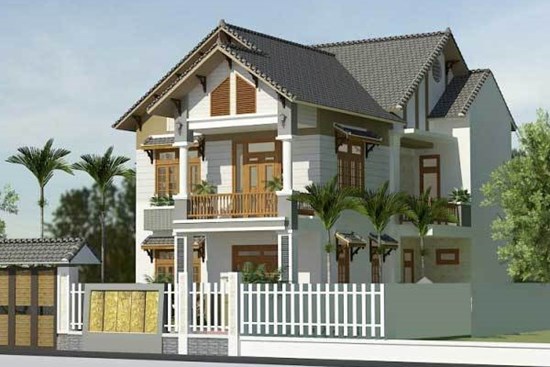 Mê mẩn những mẫu biệt thự 2 tầng hiện đại sang chảnh, độc đáo